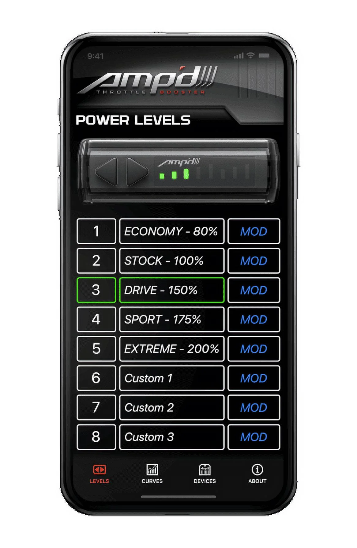 Superchips 3571-A2 Flashcal and Amp'd 2.0 Throttle Booster Kit