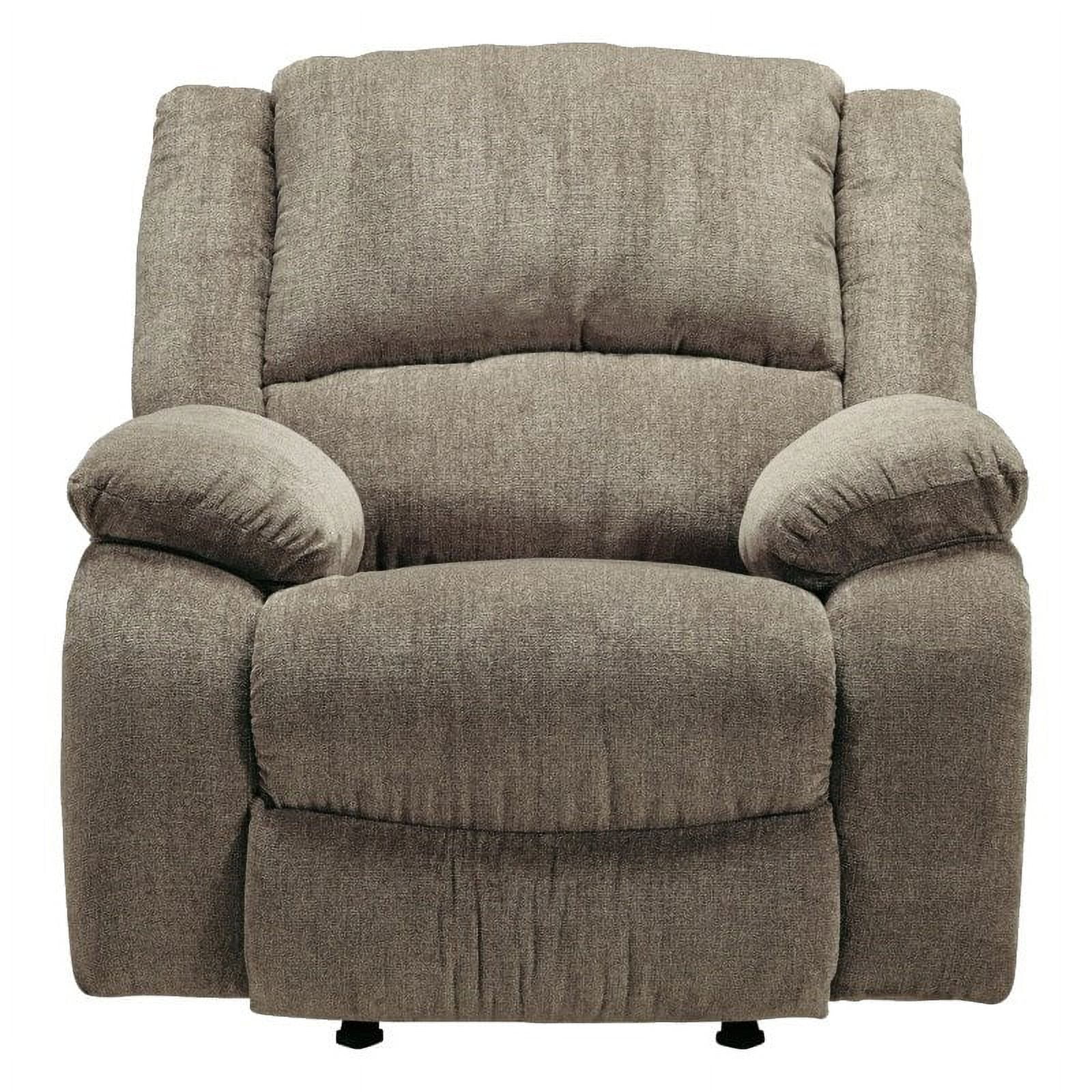 Bowery Hill Power Rocker Recliner in Pewter