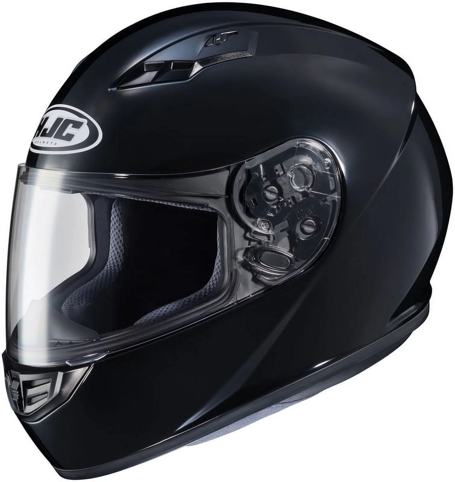 HJC Helmets CS-R3 Unisex-Adult Full Face Solid Motorcycle Helmet (Black, X-Large)