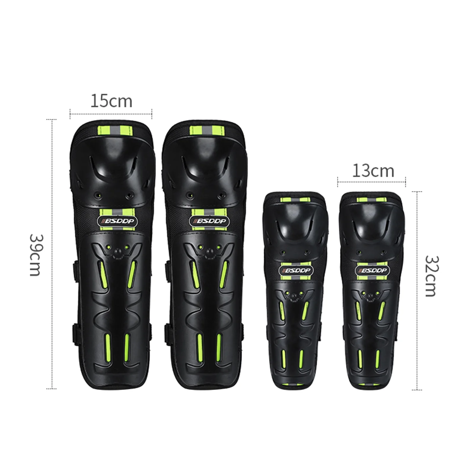 BSDDP Protective gear suits,Knee Pads 4 Piece Set Knee Conservation Knee - 4 Pads Huiop Knee Owsoo Pads Huiop Knee Owsoo Pads