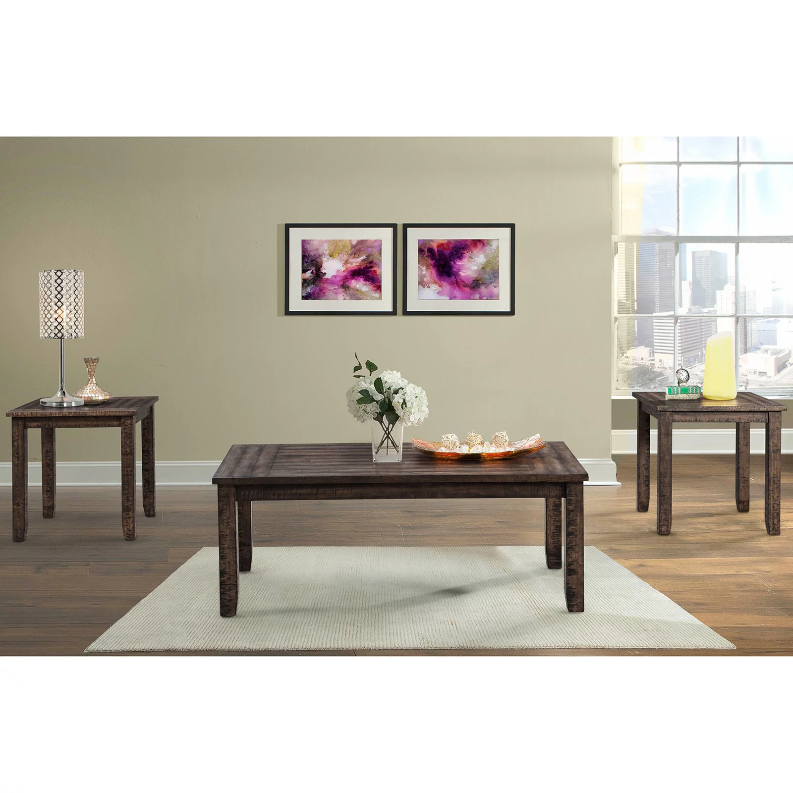 Flynn 3-Piece Occasional Table Set