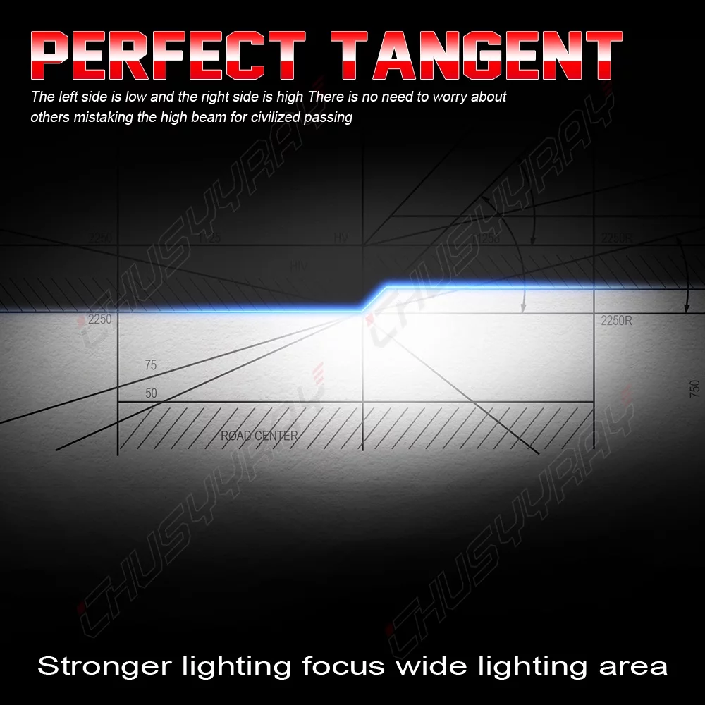 Bright White LED Headlight 9005+H11 Hi/Lo Bulb Kit + Amber H16/5202 LED Fog Light Bulbs Combo，Pack of 6