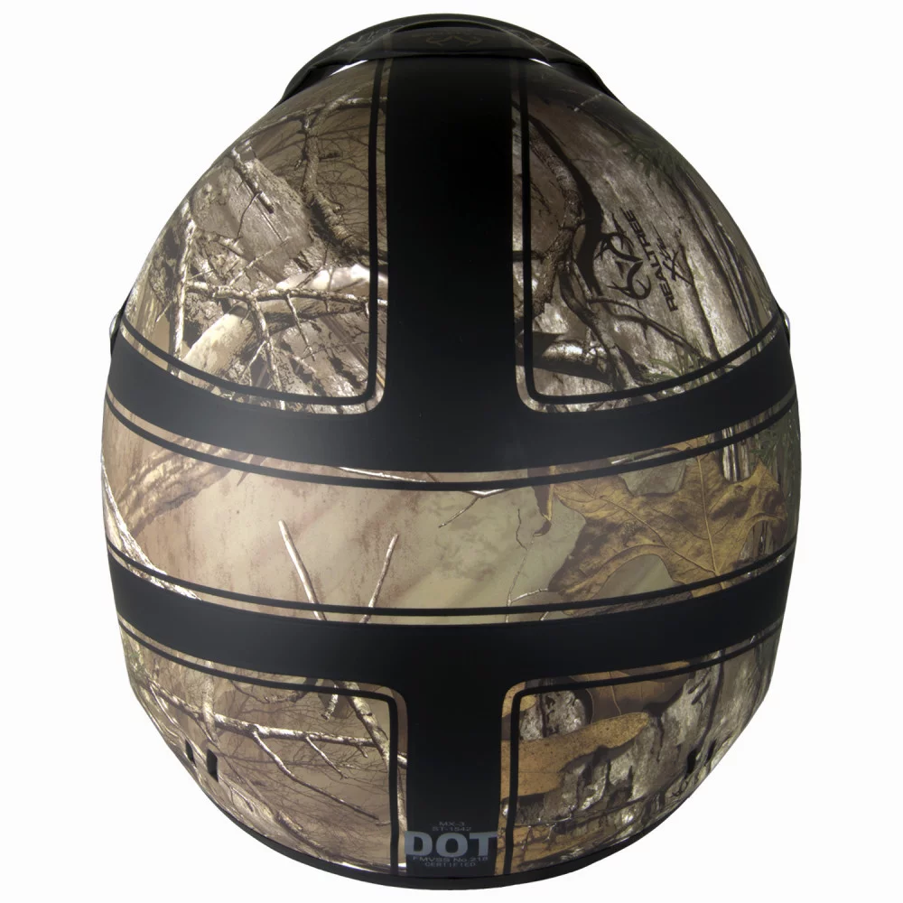 Raider Ambush Motocross ATV Off-Road Helmet DOT Approved / Realtree Camo - Small