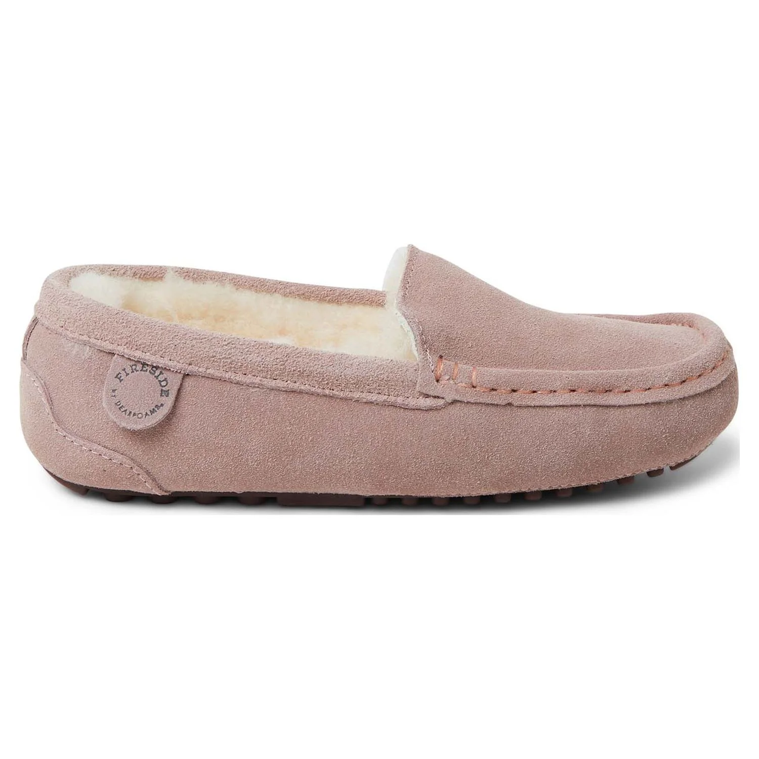 Fireside By Dearfoams Women's Mel Genuine Shearling Moccasin