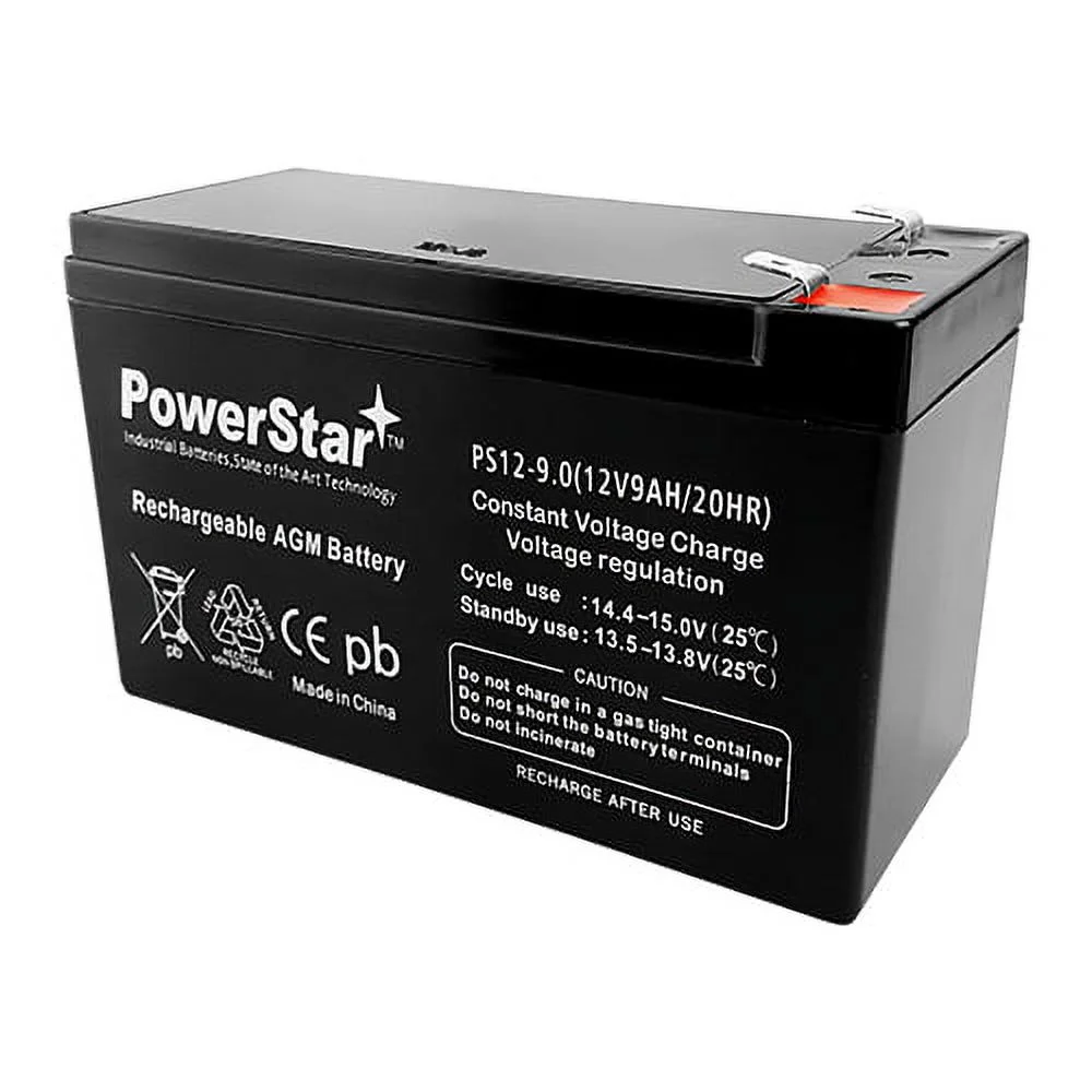 12 Volt 9 Amp Hour Modified Power Wheels battery by PowerStar
