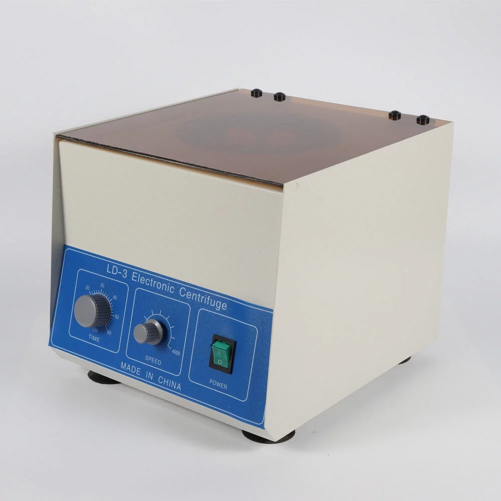 LD-3 Electric Benchtop Centrifuge Lab Dental Practice Centrifugal Machine 6*50ml