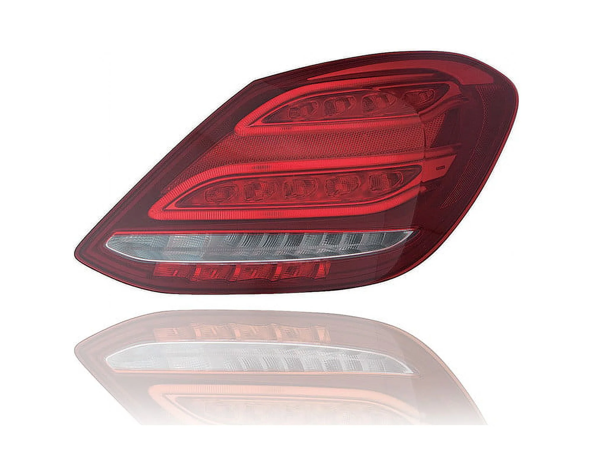 Tail Light Assembly - Compatible/Replacement for '15-18 Mercedes-Benz C-Class/C300/C350/C400/C43/C63 Sedan - LED - Right Hand - Passenger - 2059062102 - CAPA
