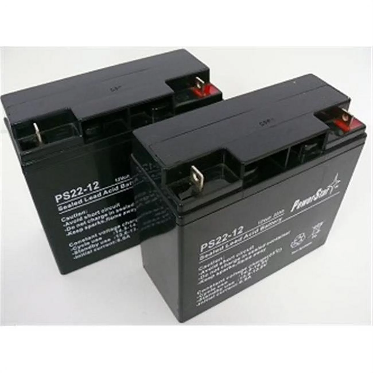 PowerStar PS12-22-2Pack6 12V- 22Ah Battery For Pride Mobility Go-Go Elite