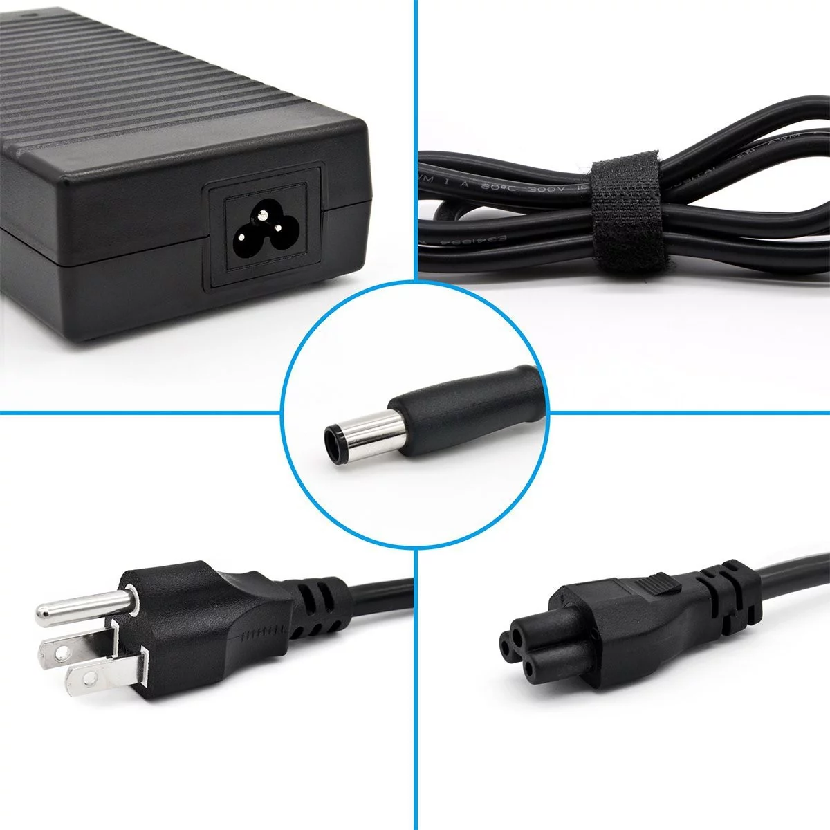 Ac Adapter Charger 19.5V 9.23A 180 Watt for DELL G5 15 5587 DELL G3 15 3579, G3 17 3779 DELL G7 15 7588 Laptop