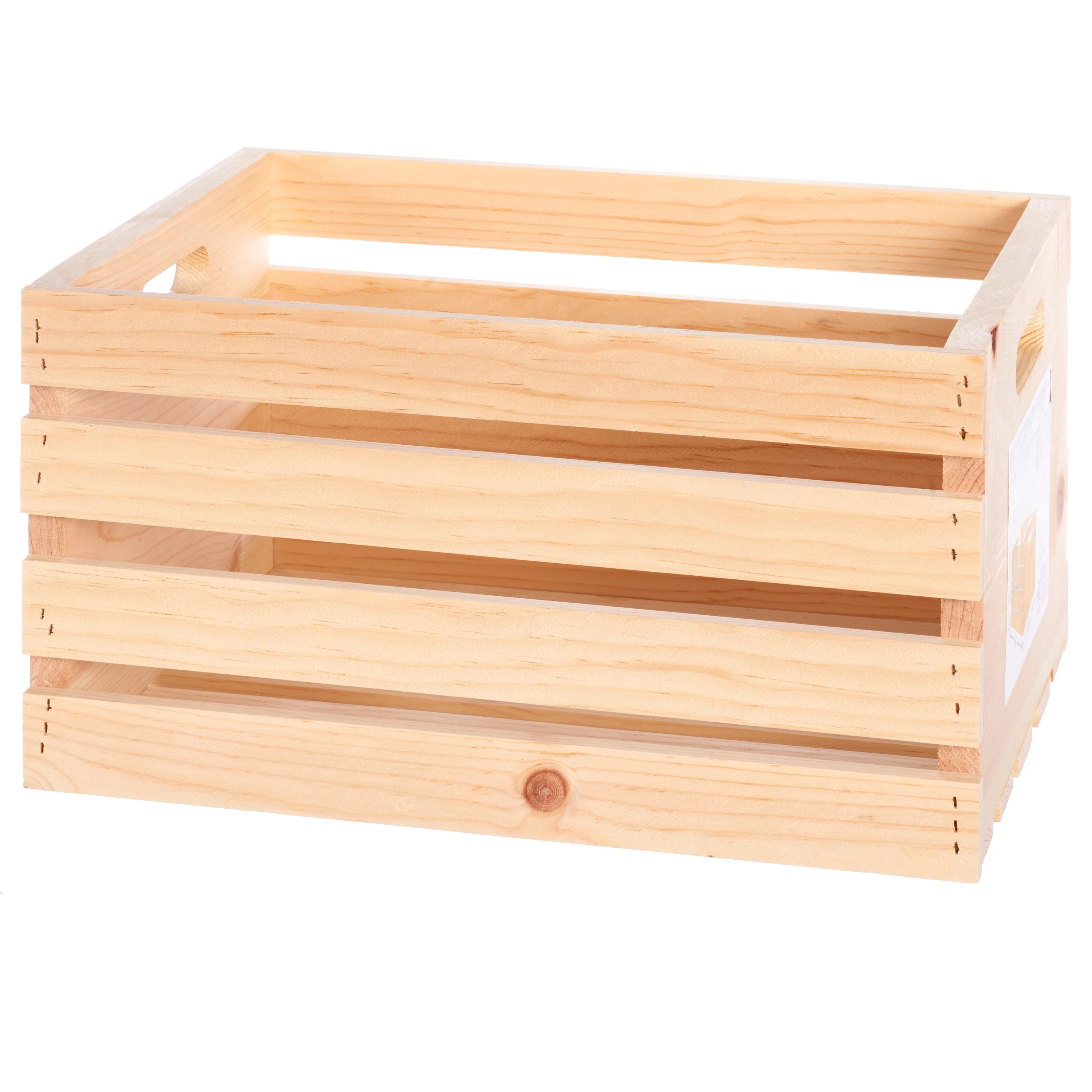 Unfinished Wood Crate 18