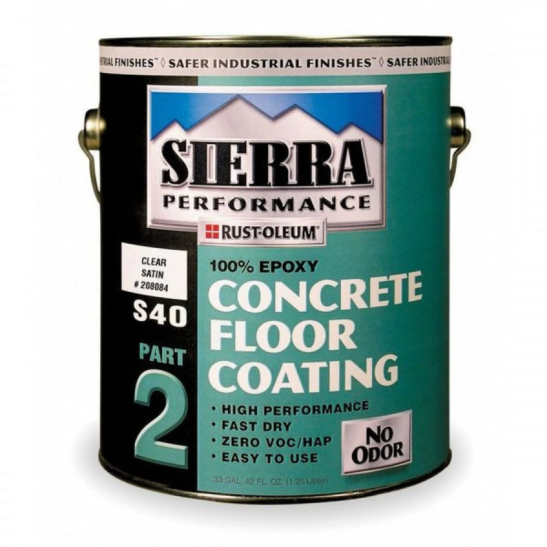 Rust-Oleum Industrial 1 Gal Floor Coating Base Gloss  Stn Clr - 2 GAL (647-208084)