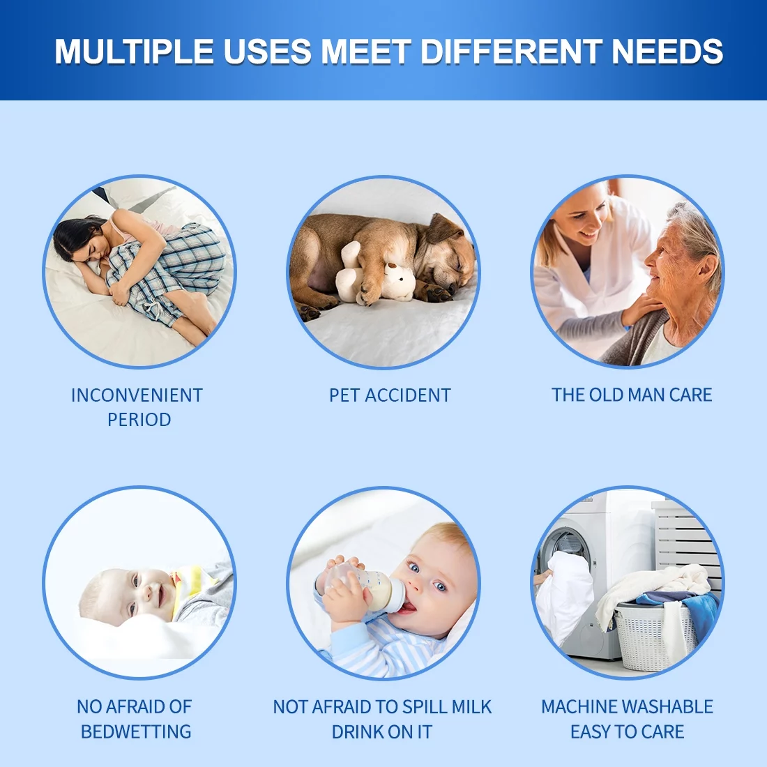 PiccoCasa Microfiber Fitted Sheet 14