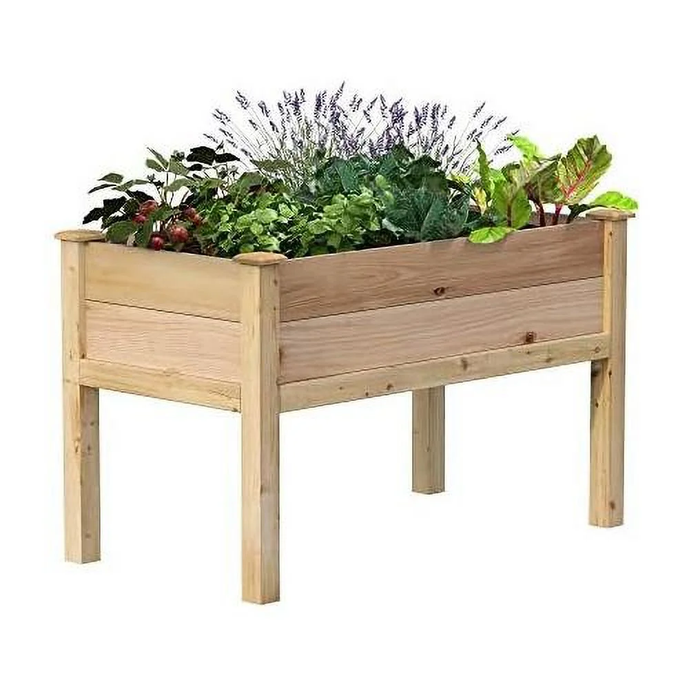 Premium Cedar Elevated Garden Bed 24