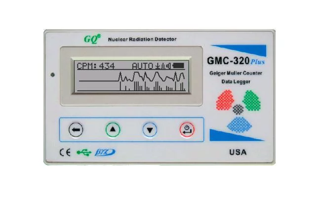 GQ GMC-320V5 Geiger Counter Nuclear Radiation Detector Meter Dosimeter Beta Gamma X ray WiFi Data Logger
