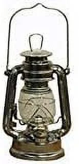 Silver Kerosene Oil Lantern Emergency Hanging Light / Lamp - 8 Inches