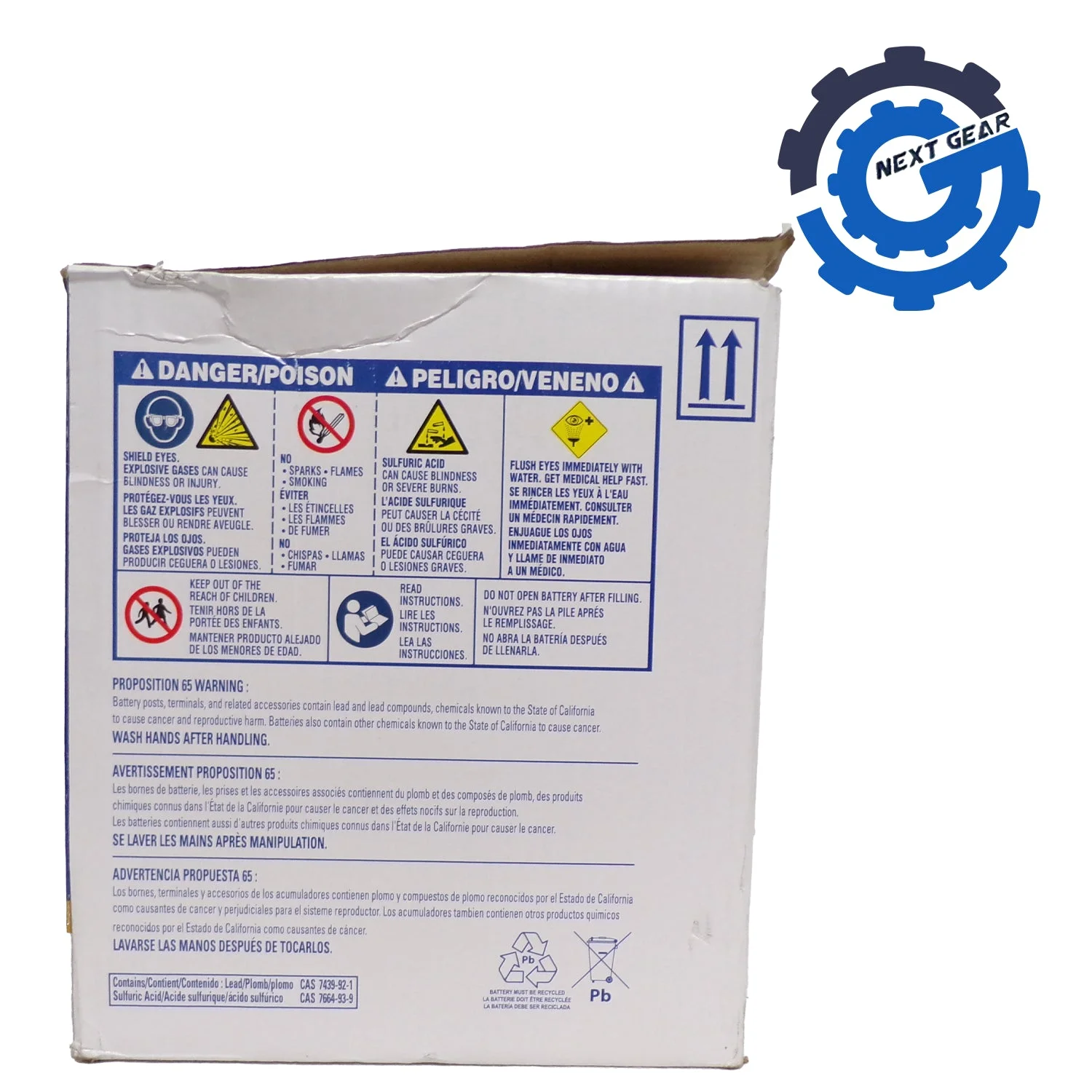 New ACDelco ATX 30L-BS AGM 12V 30AH 300 CCA Motorcycle Battery CB30L-B 88864974