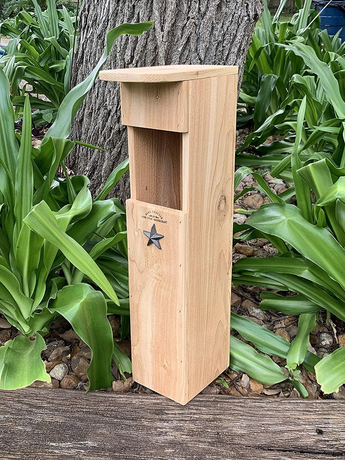 Screech Owl House - Nesting Box - Rectangular Opening