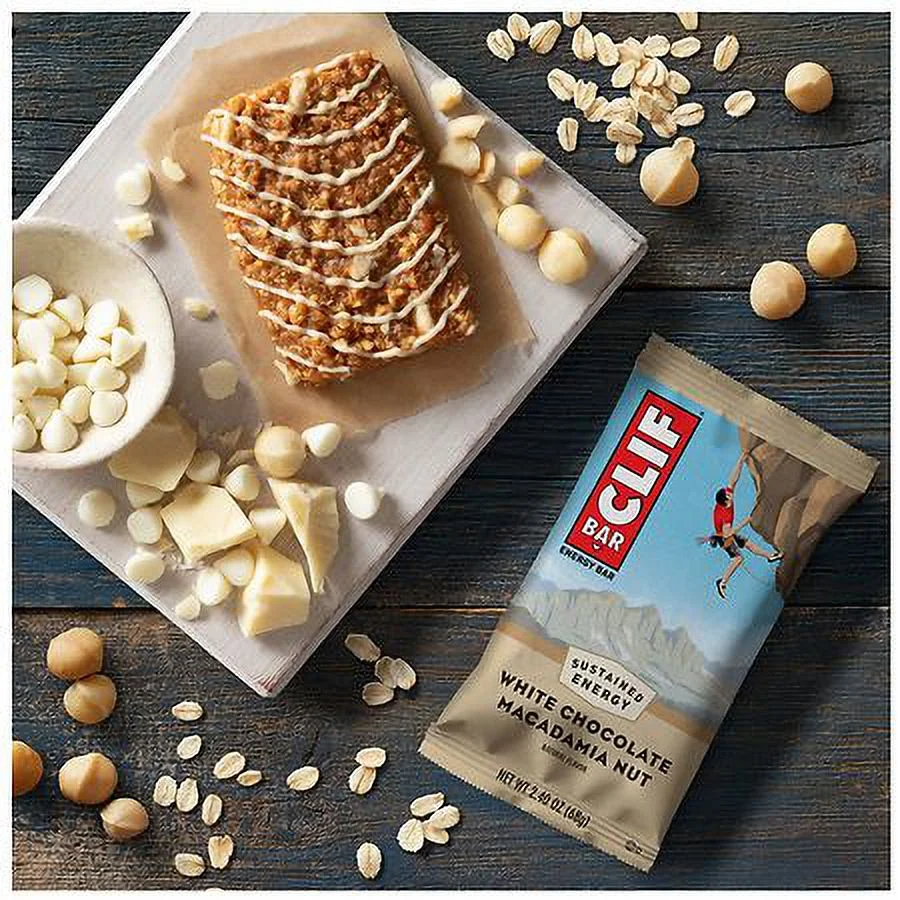 Clif Bar Energy Bar White Chocolate Macadamia Nut 2.4 oz Pack of 2