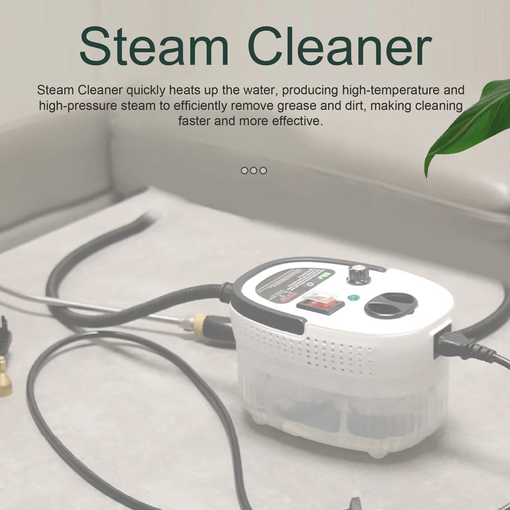 2500W Steam Cleaner for Home Car Cleaning Quick Heating High Temperature Steam Washer Portable Handheld Pressurized Steam Cleaning Machine