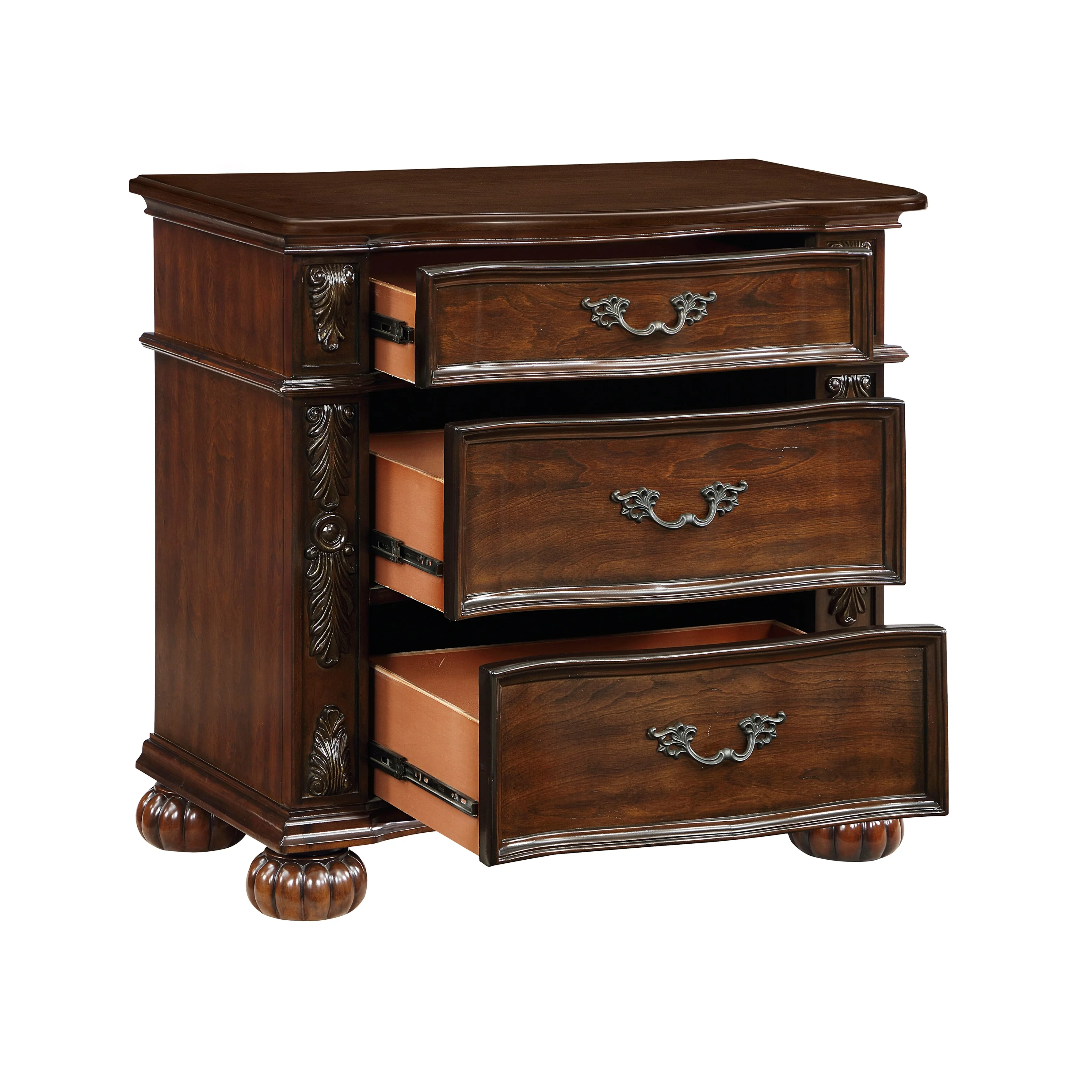 Fremont & Park Carla 3-Drawer Nightstand