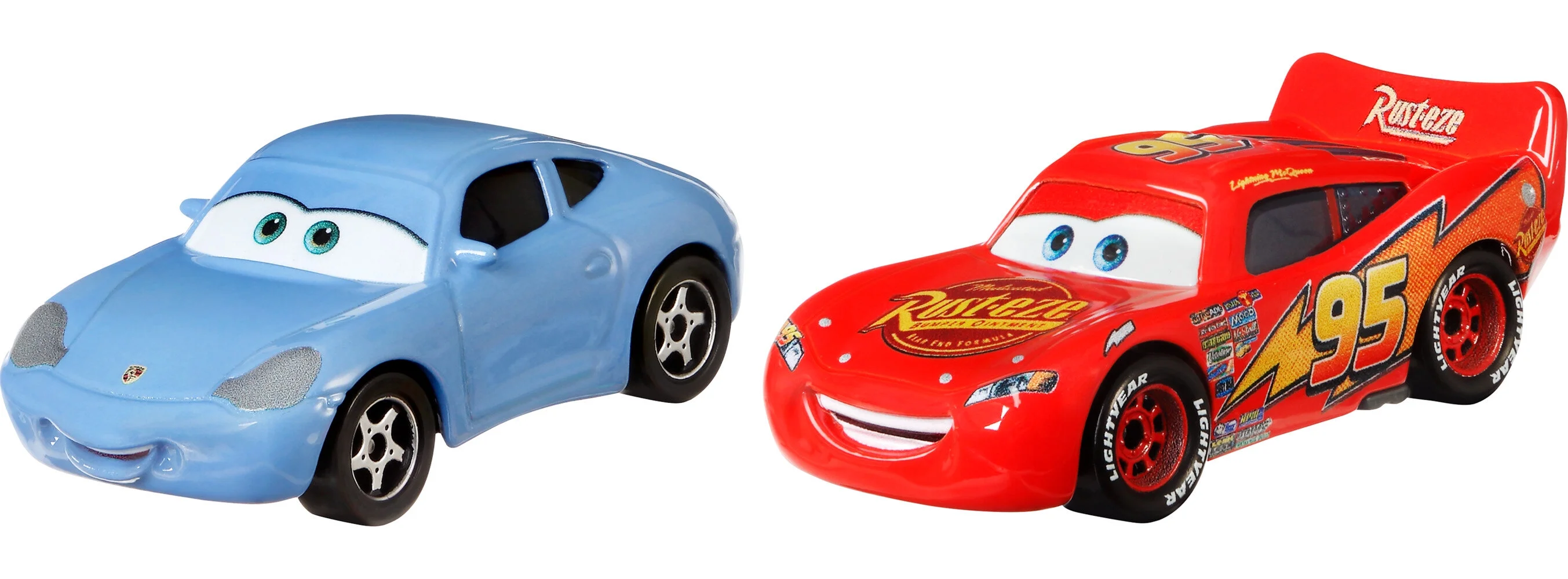 Disney Pixar Cars 2-Pack Collection, 1:55 Scale Die-Cast Vehicles