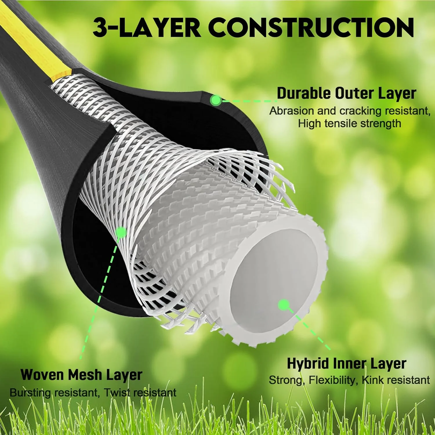 Garden Hose 100 ft x 5/8