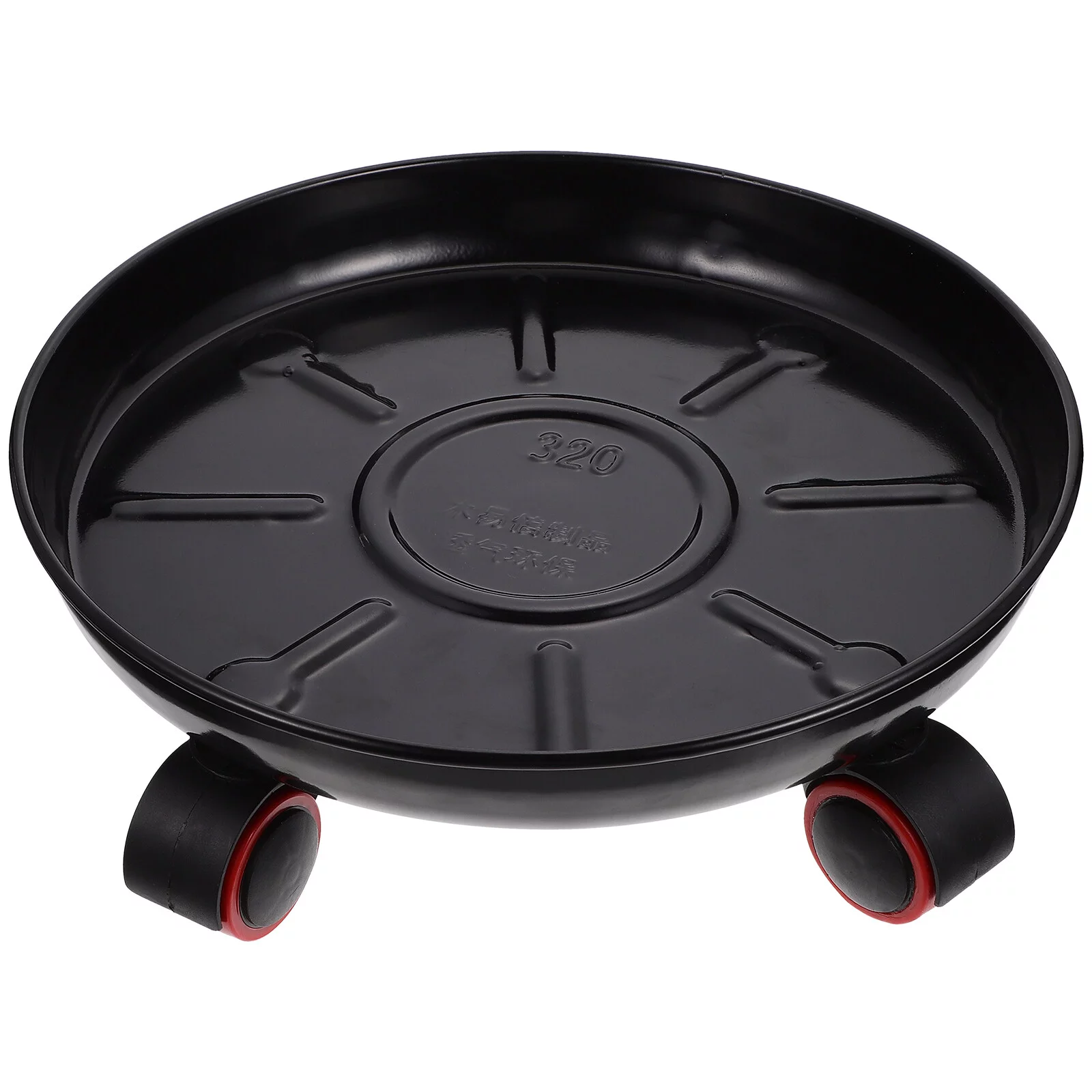 Guichaokj Pulley Flower Pot Holder Planter Base Flower Pot Mover Plant Stand with Wheels