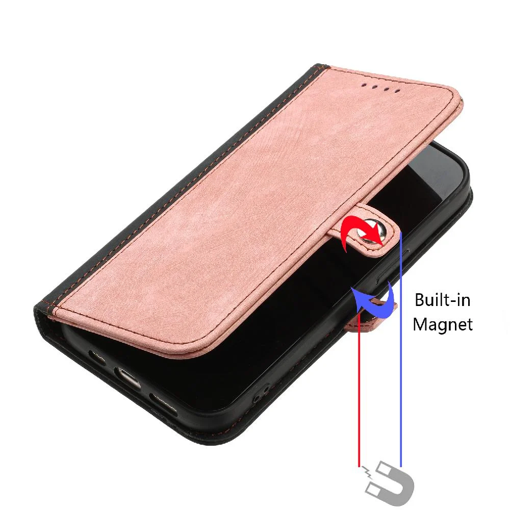 Case for Motorola Edge S30 Pro Phone Case Kickstand Protective Wallet Flip Folio Book PU Leather Magnetic Closure With Card Slot Stand