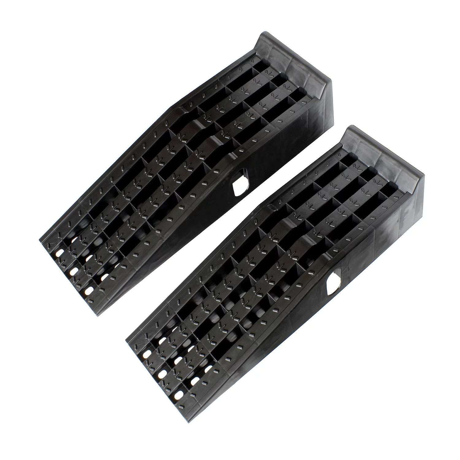 Bob's Industrial Supply Vehicle Service Ramp Set 6.3 Inch Lift 2 Ton Truck Ramps, 2 Pack