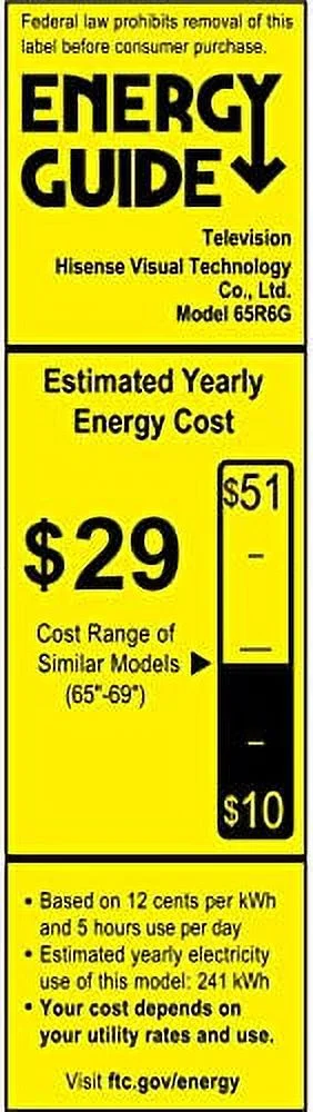 Hisense 65R6G - 65