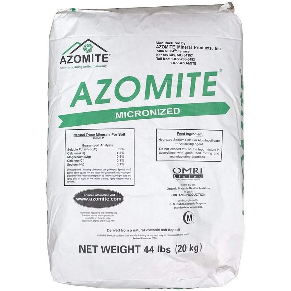 Micronized Organic Trace Rock Dust Natural Mineral Soluble Powder Fertilizer (44 pounds)