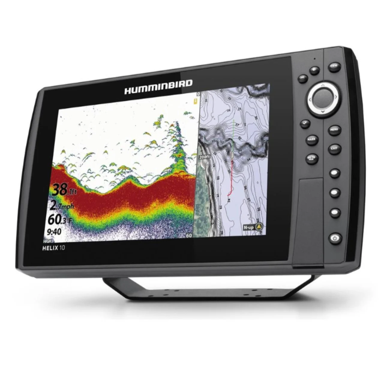 Humminbird HELIX 10 Fishfinder  CHIRP Mega SI+ GPS G4N