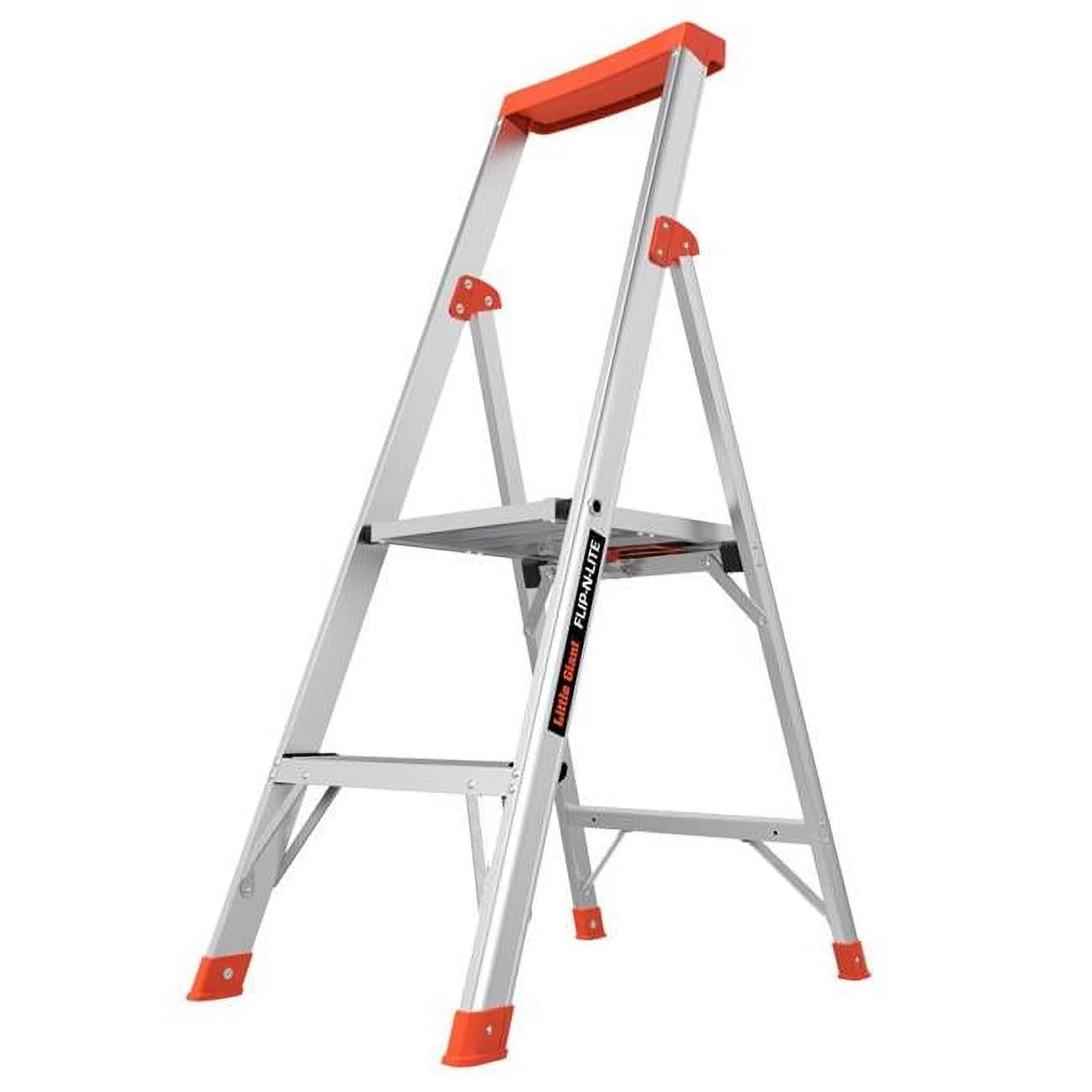 Little Giant Ladder Systems  4 ft. 300 lbs Flip-N-Lite Aluminum Step Ladder