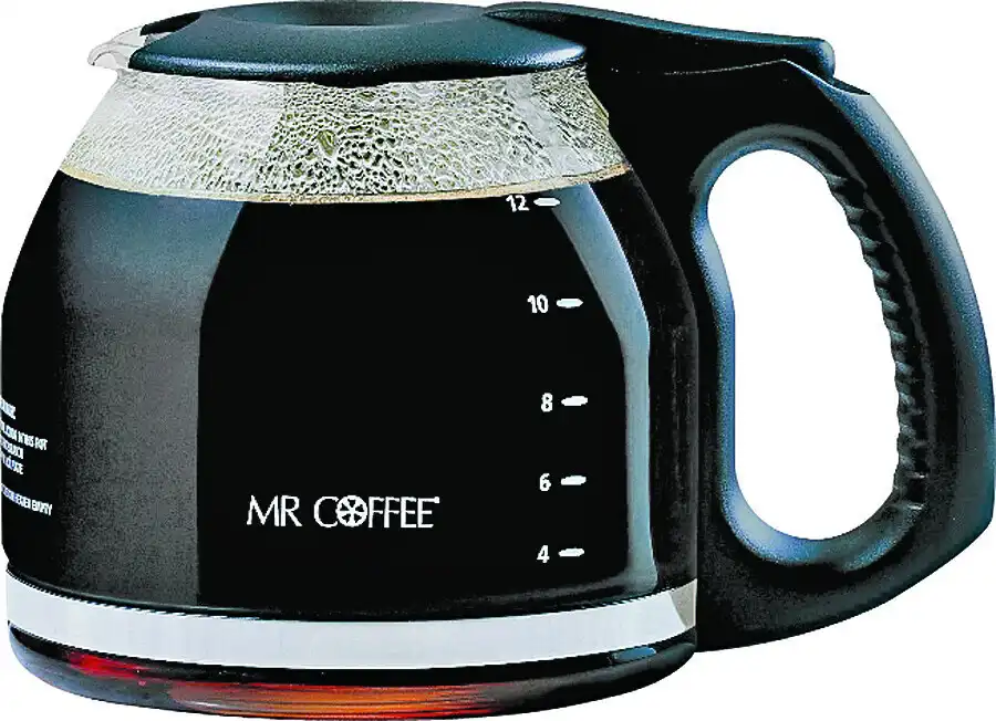 Mr Coffee PLD12-RB Sunbeam Black Replacement Decanter 12 Cup