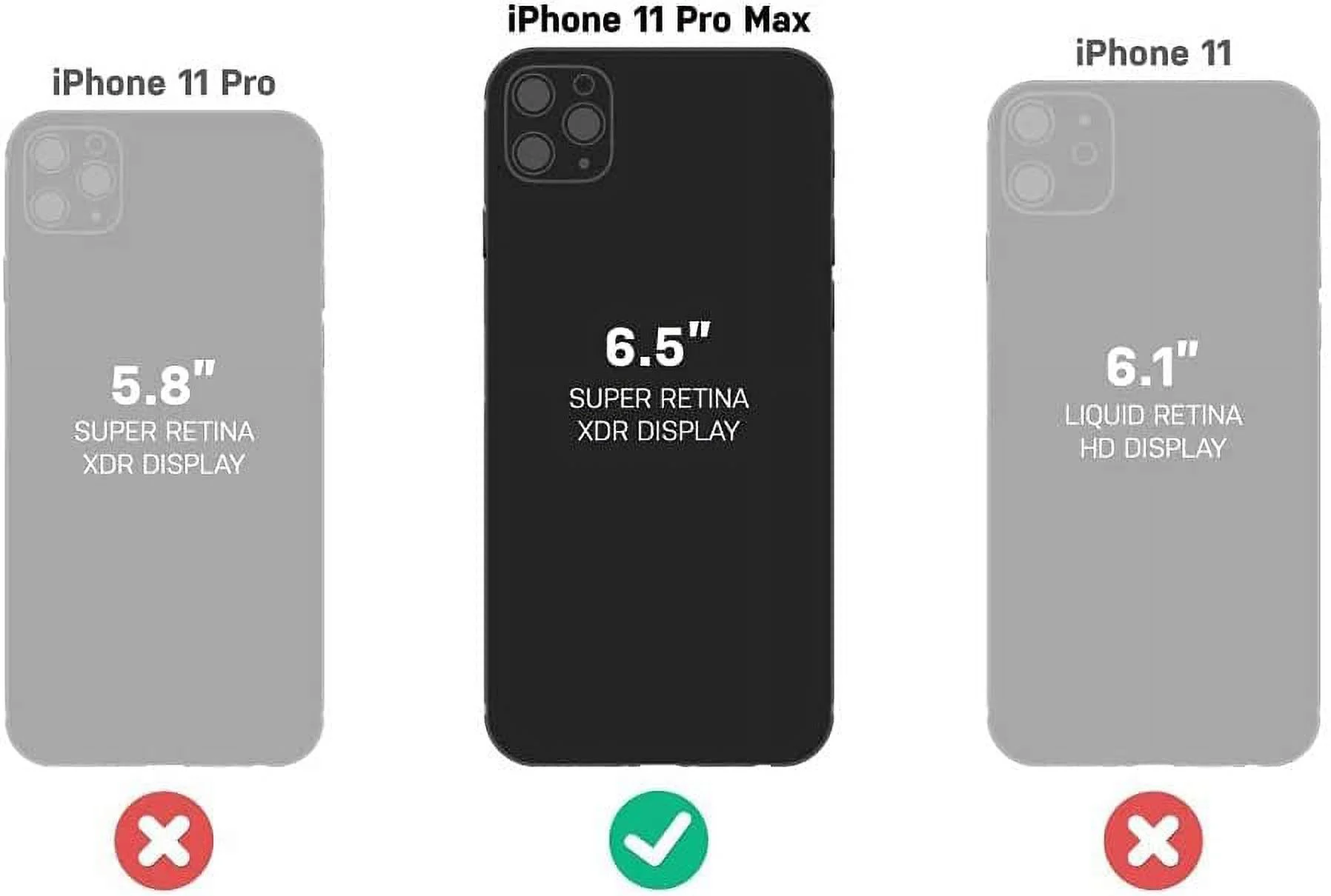 OtterBox Commuter Series Case for iPhone 11 PRO MAX ONLY Non-Retail Packaging - Cupids Way
