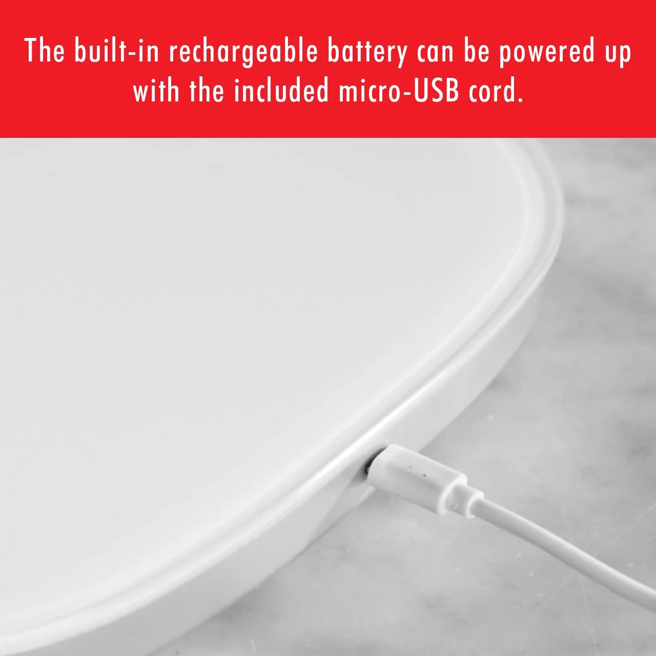 ZWILLING Enfinigy Digital Kitchen Food Scale, Max weight 22lbs, Grams & Ounces, .1-gram Accuracy, White