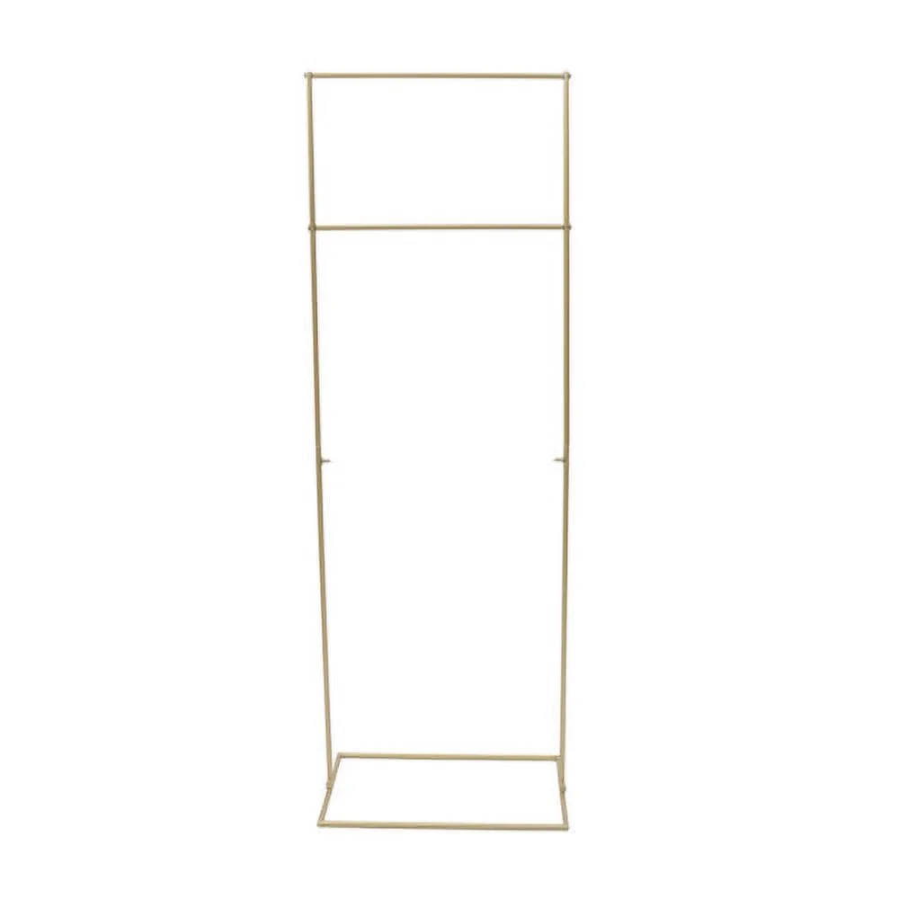 Arch Stand Metal Wedding Venue Balloon Decor Frame Gold Square Arch Backdrop