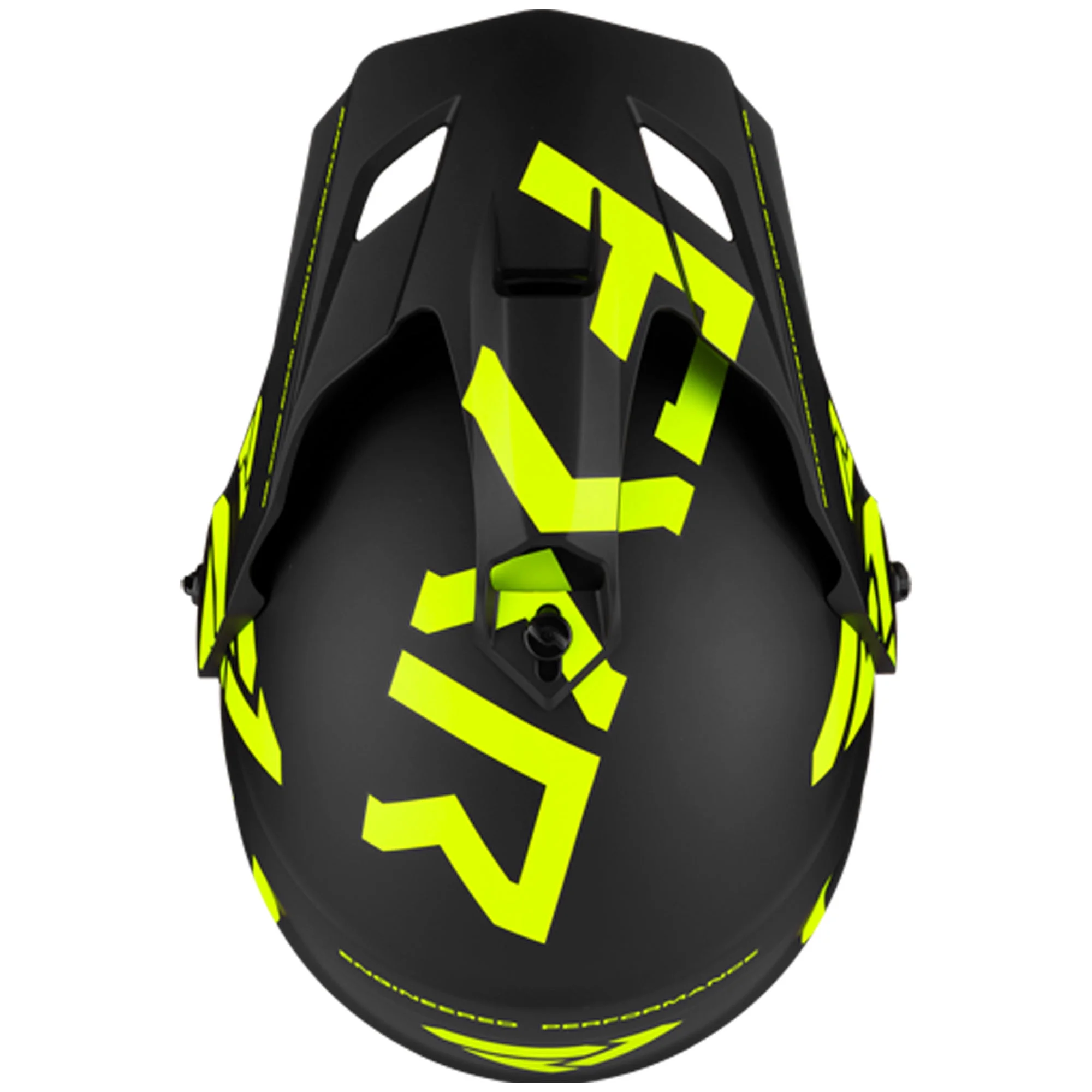 FXR Torque X Team Helmet W/ Elec. Shield and Sun Shade Black / HiVis 2XL (2024)