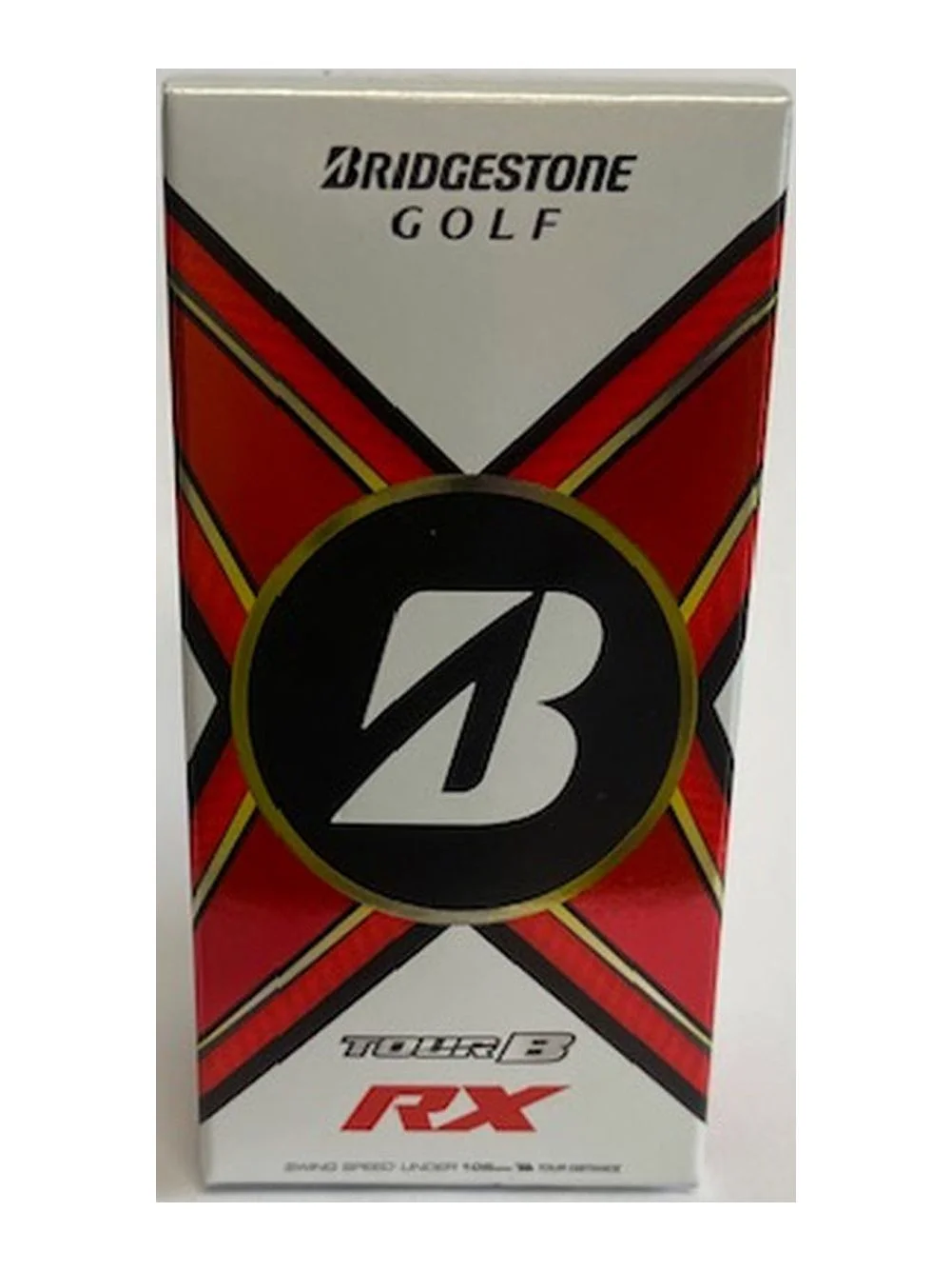 Bridgestone Tour B-RX Golf Balls (White,2pk) 2 Ball Pack 2024 NEW