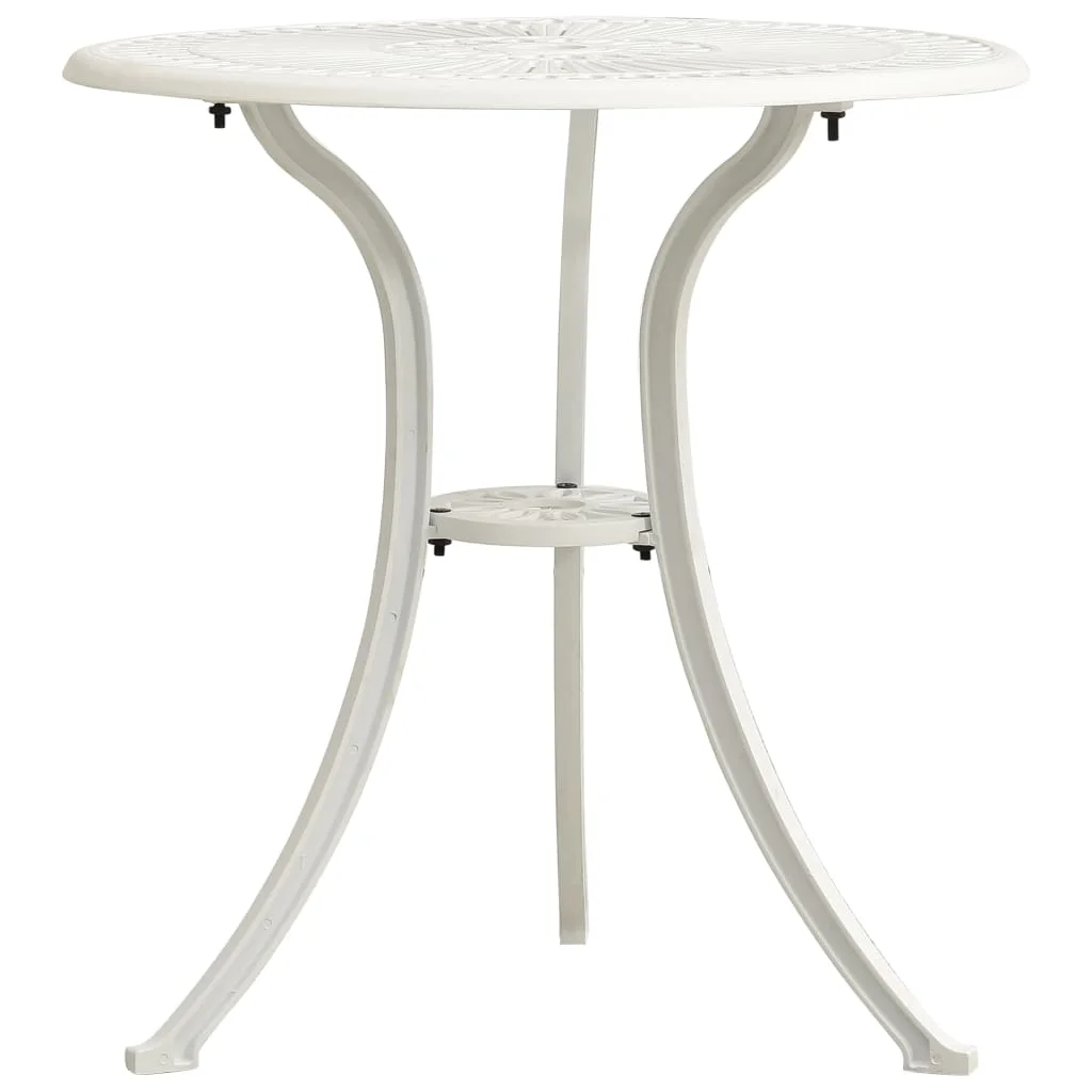 Patio Table White 24.4