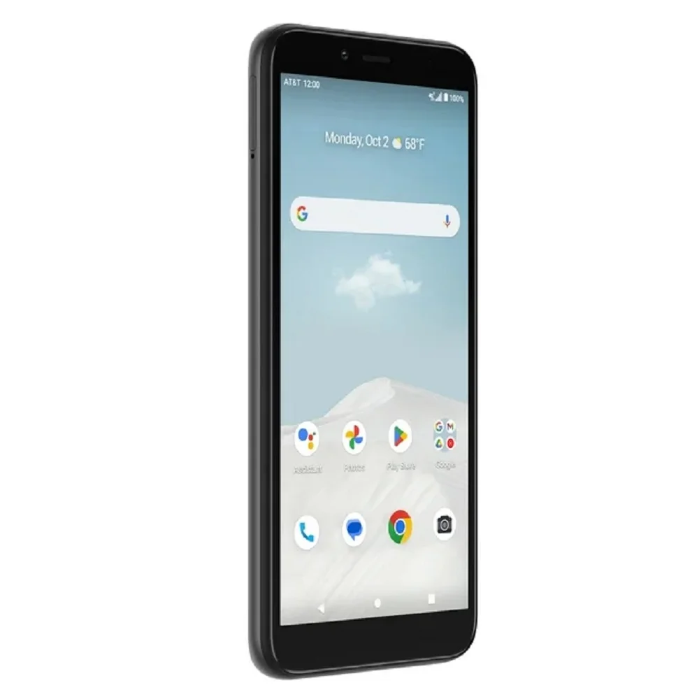 Refurbished AT&T 8-50007-20198-2 Vista, 32GB, Prepaid Smartphone (Onyx Black)