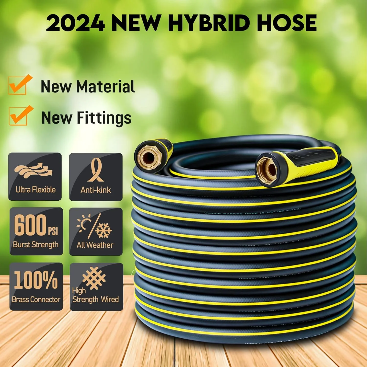 Garden Hose 100 ft x 5/8