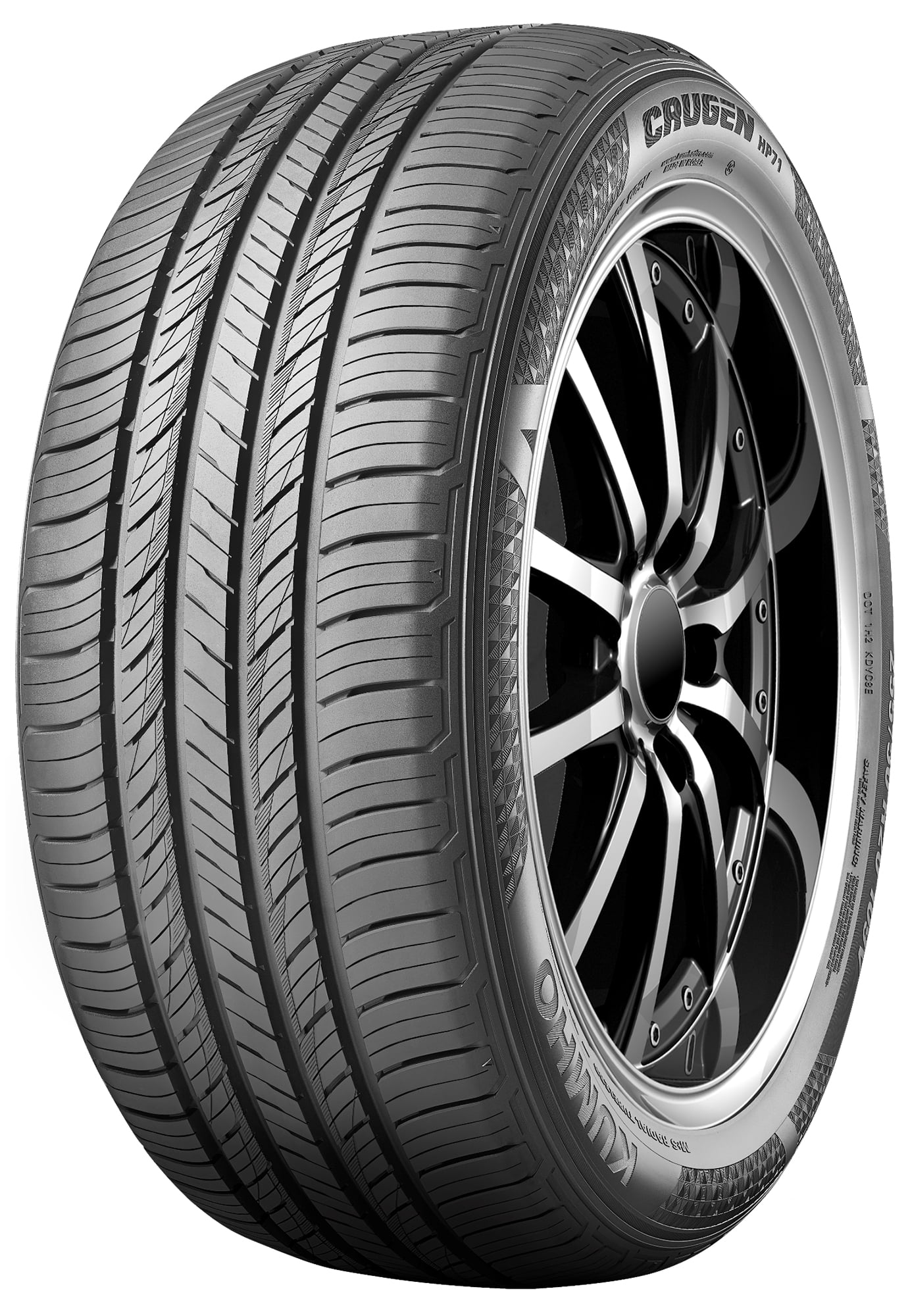(Qty: 4) 235/60R17 Kumho Crugen HP71 102V tire