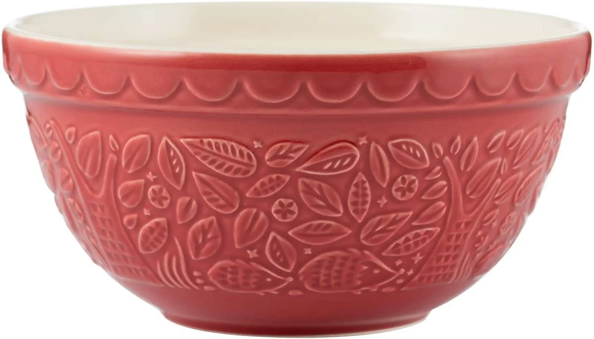 In The Forest S30 Red Mixing Bowl