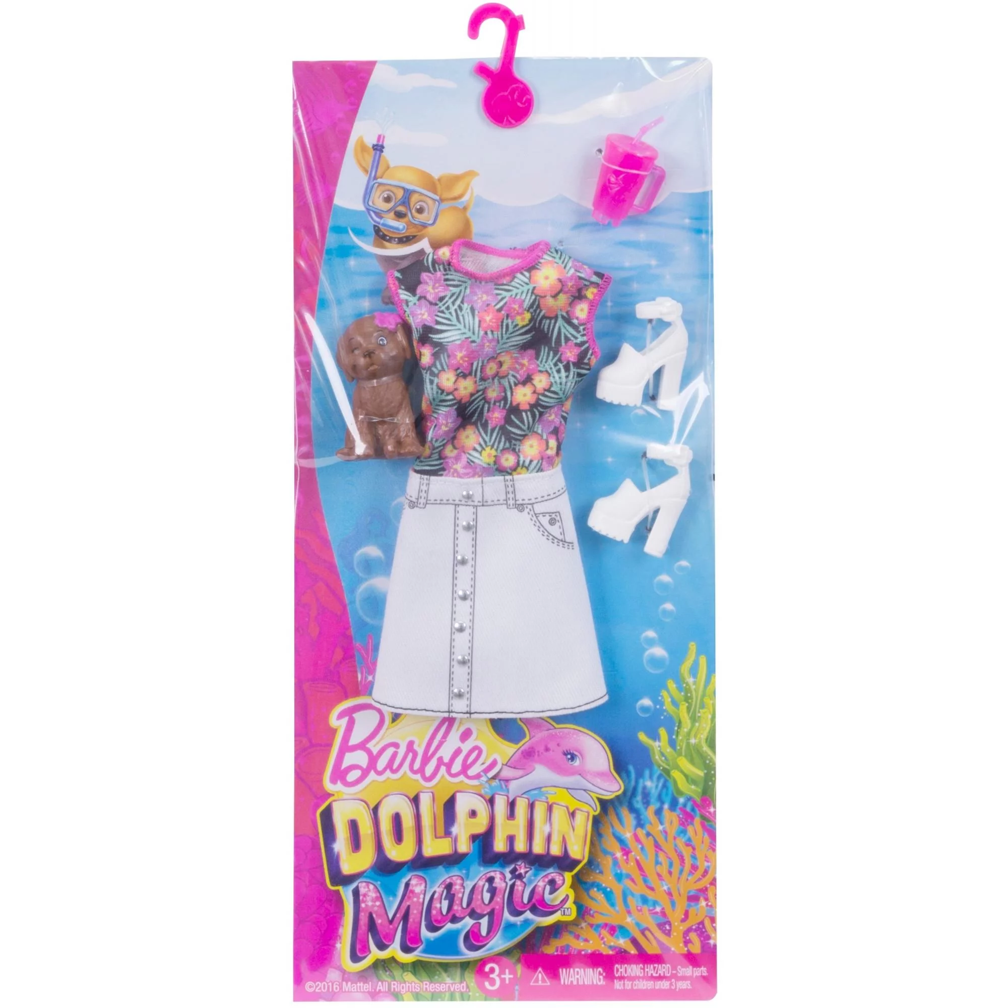 Barbie Dolphin Magic Dress and Pup