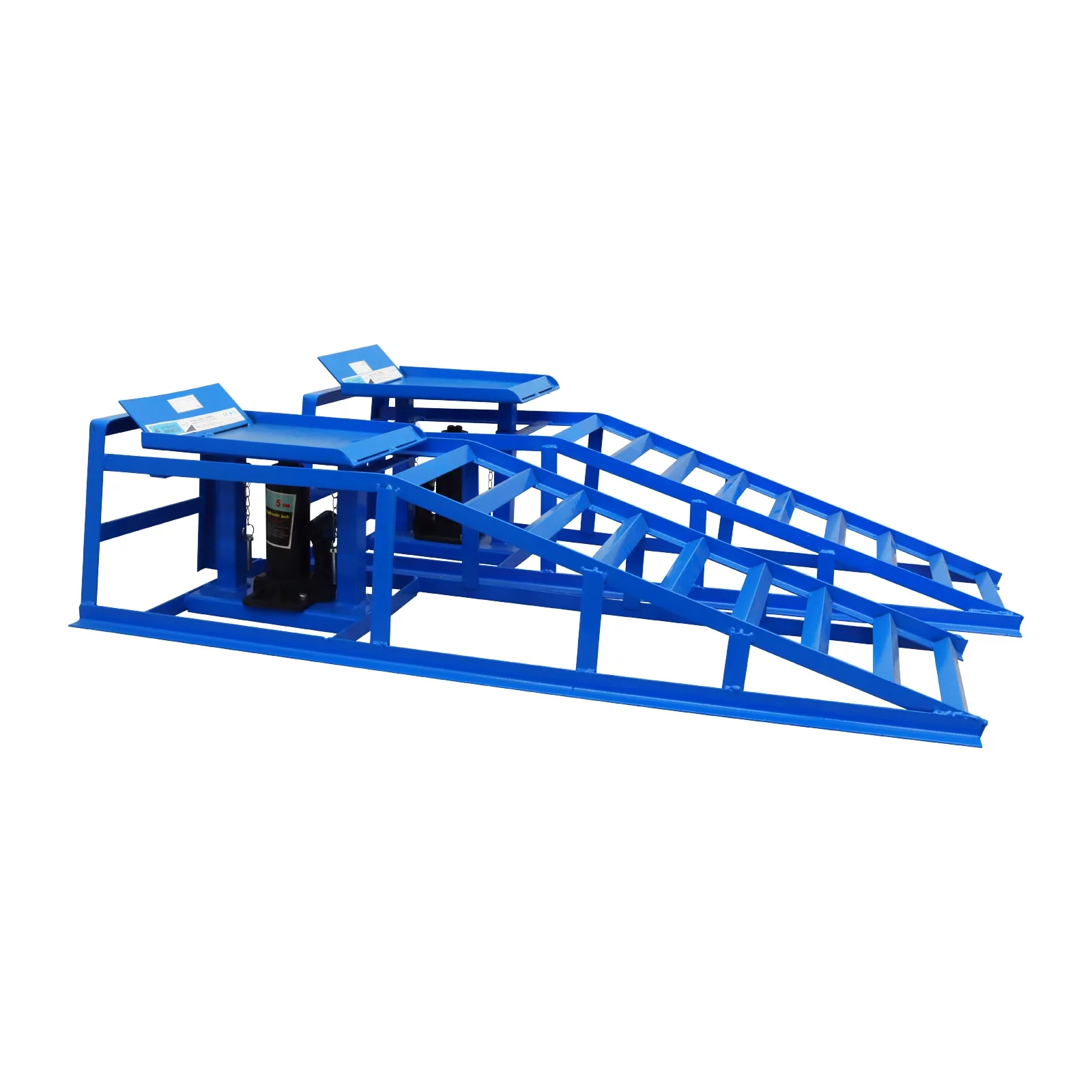 INTSUPERMAI Hydraulic Lifting Jack Vehicle Ramps Loading 5T Capacity Hydraulic Car Ramp Lift