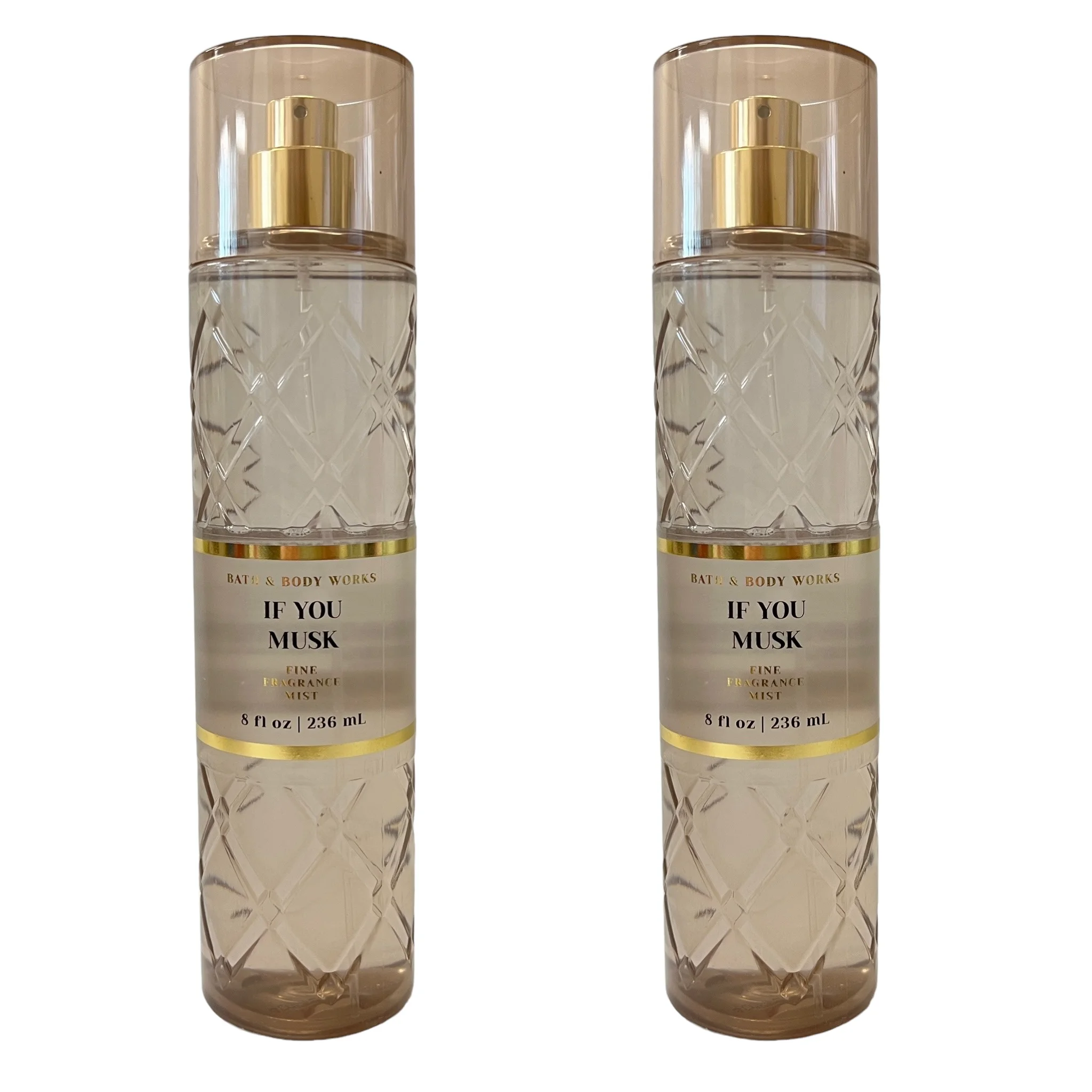 Bath & Body Works If You Musk Fine Fragrance Mist 8 fl oz 2 Pack