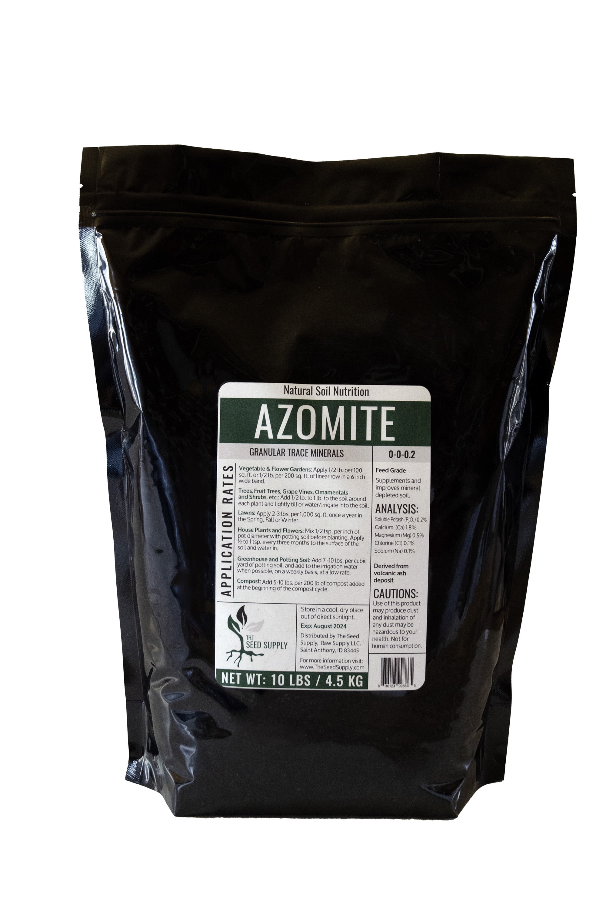 10 Pounds Granular Azomite Trace Mineral Fertilizer