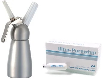 Ultra-Purewhip Whipped Cream Chargers - Case of 192 - (8 Boxes of 24)