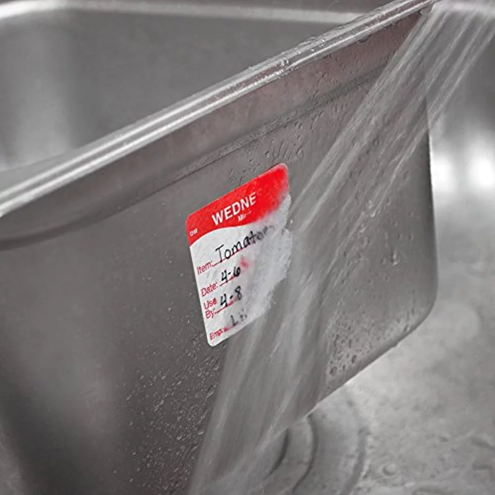 DayMark DissolveMark Day of The Week Trilingual Economy Dissolvable Label, Tuesday, 7/8